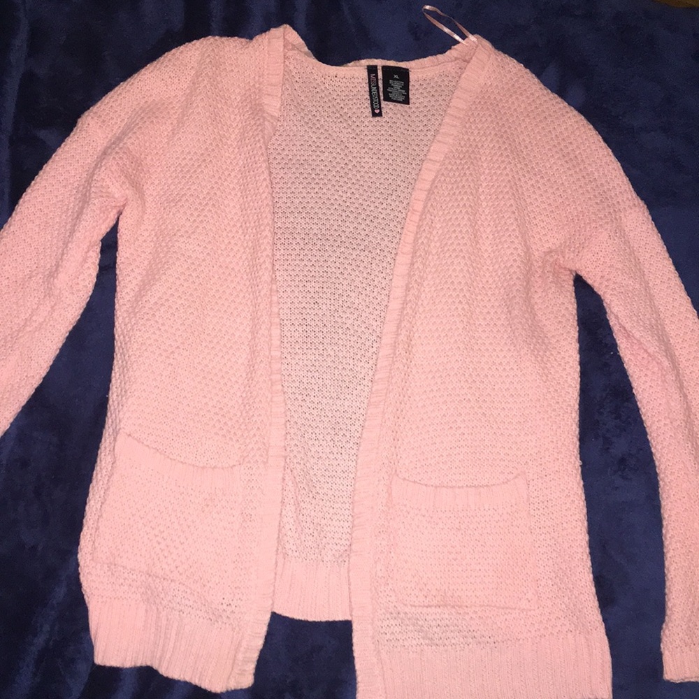 Pink Cardigan